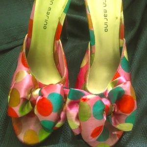 Bold colored heels